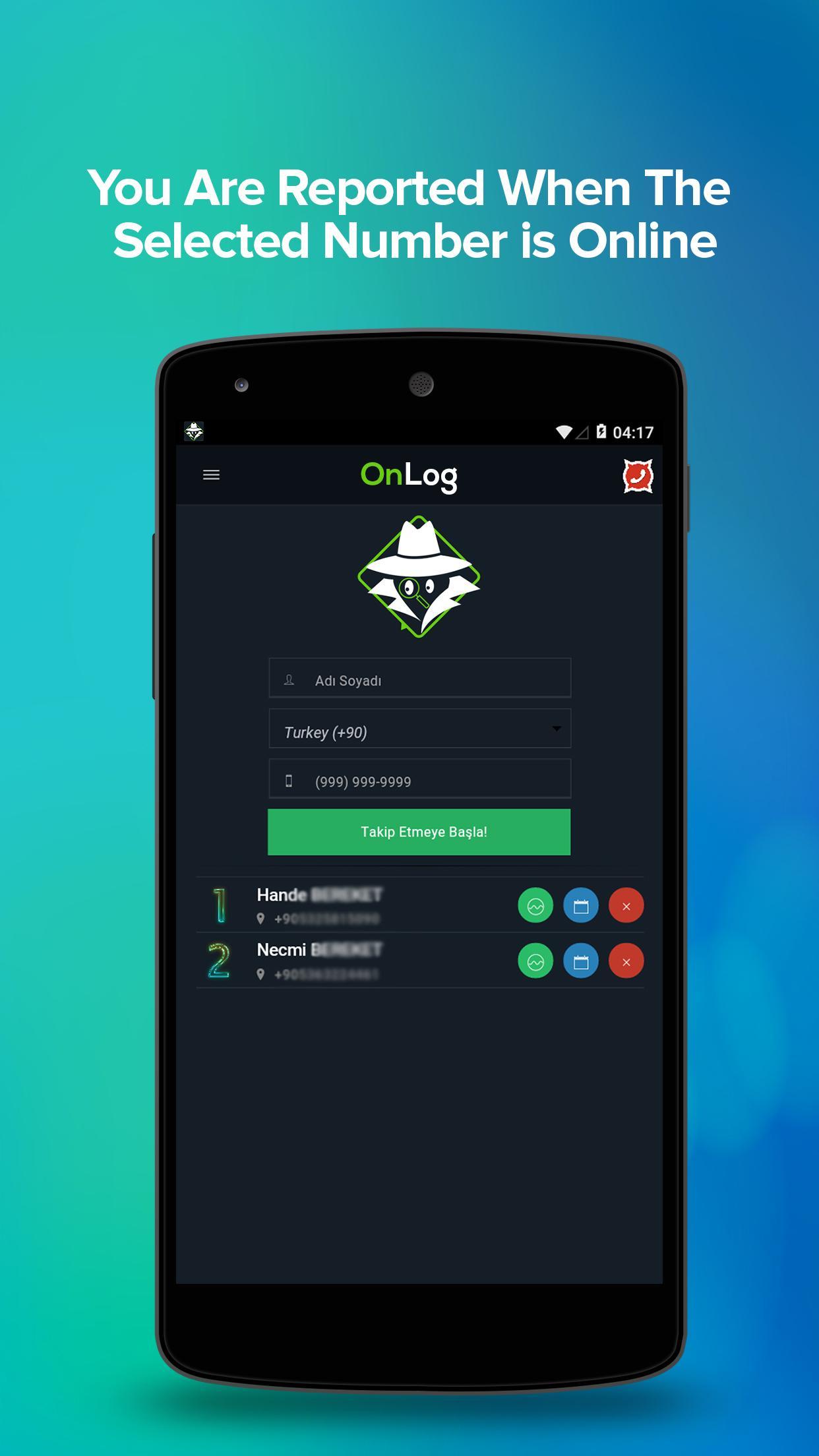 تحميل تطبيق OnLog لمراقبة الواتساب عبر الرقم 4