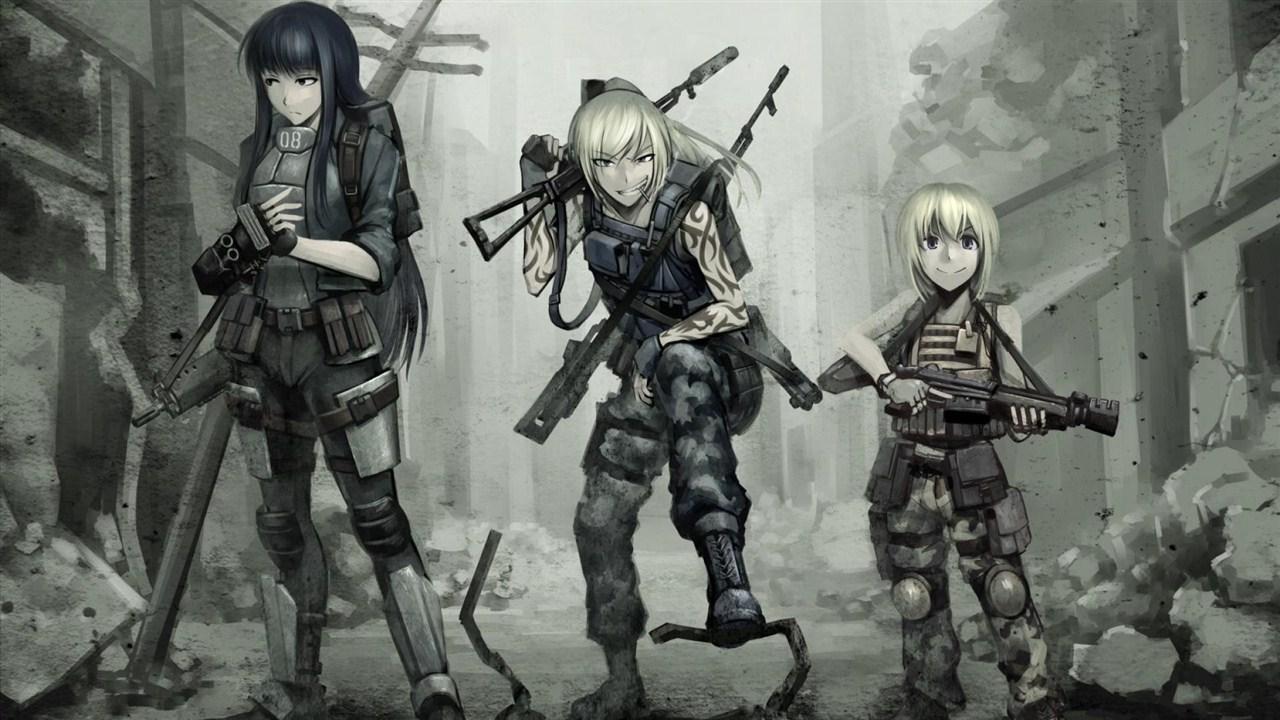 Anime With Gun Wallpapers For Android Apk Download