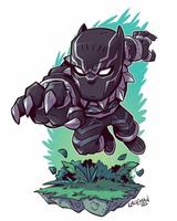 Black Panther Superhero Wallpaper capture d'écran 1
