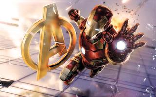 Ironman Avengers Superhero Wallpaper تصوير الشاشة 1