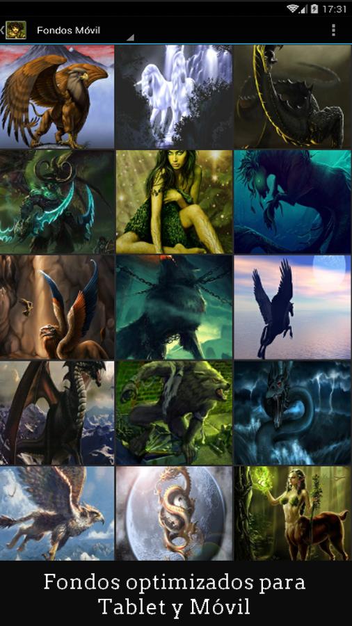 Descarga de APK de Fondos de Seres Mitológicos HD para Android Descarga de APK de Fondos de Seres Mitológicos HD para Android