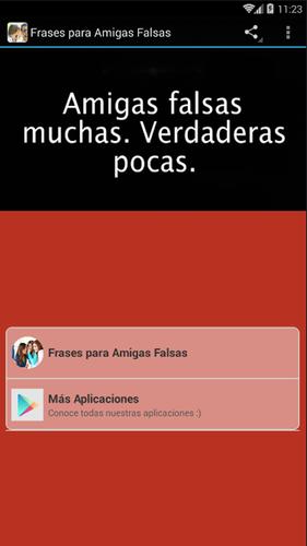 Frases para Amigas Falsas APK per Android Download