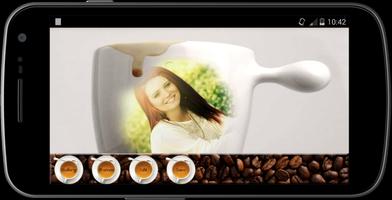Coffee Mug photo Frames maker imagem de tela 2