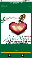 RÁDIO VIDA NOVA FM 87,9 FM پوسٹر