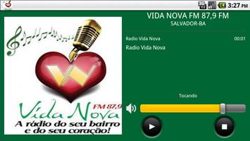 RÁDIO VIDA NOVA FM 87,9 FM ภาพหน้าจอ 1