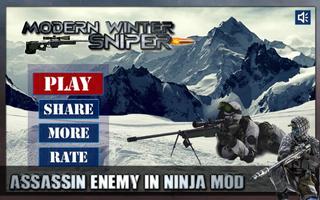 Modern Winter Sniper poster