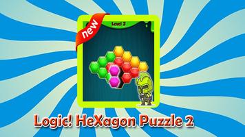 Logic! Hexagon Puzzle 2 पोस्टर
