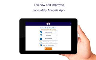 Job Safety Analysis - Tablet poster