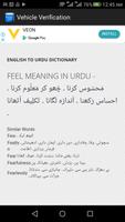 English Urdu Dictionary Offline and Online capture d'écran 3