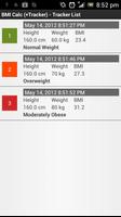 BMI Calculator (Tracker/Graph) screenshot 1