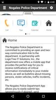 Nogales Police Department تصوير الشاشة 1