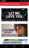 Justin Bieber All video songs ポスター