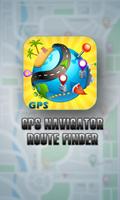 GPS Route Finder GPS Navigation GPS Tracker maps 포스터
