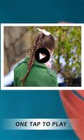 Saç Stili Videoları Öğretici Kızlar için evde saç Ekran Görüntüsü 2