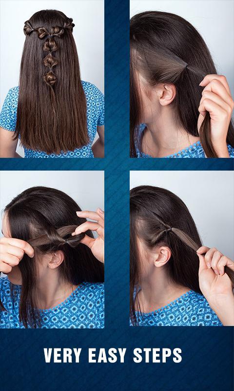 Cute Girls Hairstyle Tutorial Step By Step 2019 For Android Apk