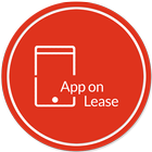 Restaurant mobile app on lease icono