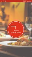 Restaurant mobile app on lease Poster