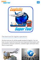 Logistic Super Tool plakat