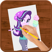 How to Draw :Equestria Girls icon