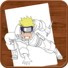 How to Draw :Naruto icon