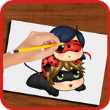 How to Draw Ladybug & Cat Noir