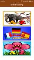 kids Alphabets Learning(Animals,Countries,Flowers) 截圖 1