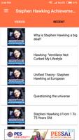 Stephen Hawking Achievements Videos ảnh chụp màn hình 1