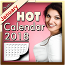 Calendar Photo Frame 2018 - Hot Girls Photo Editor APK