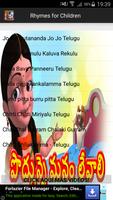 Top Telugu Rhymes for Children plakat