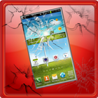 Shock cracked screen prank icon