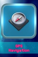 GPS Navigation الملصق