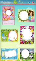 Kids Baby Photo Frames ポスター