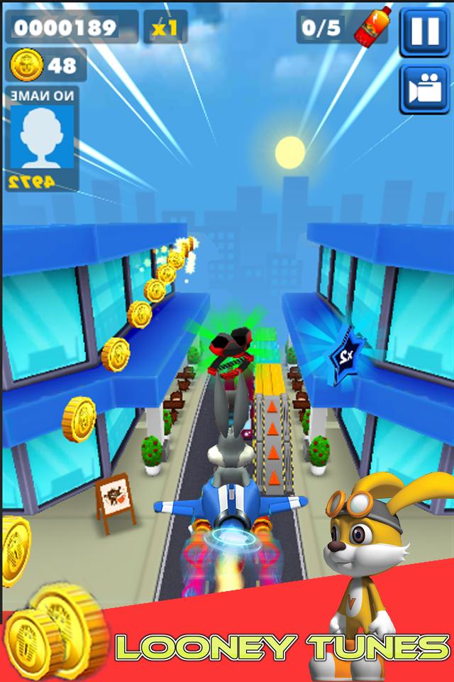 تحميل لعبة المغامرات لونى تونز Looney Tunes Dash كاملة للاندرويد احدث نسخة