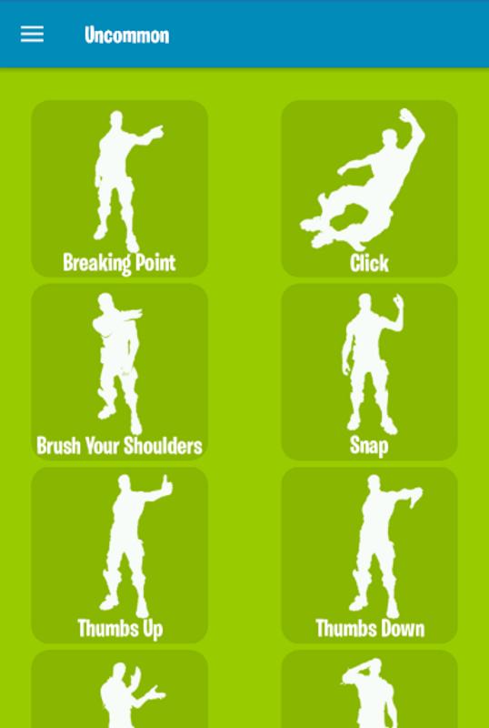 all fortnite dance emotes poster - green emotes in fortnite