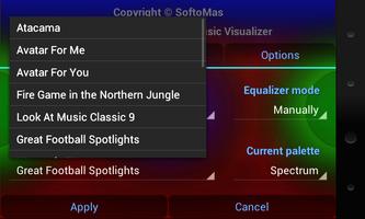 Color y Música Visualizador captura de pantalla 1