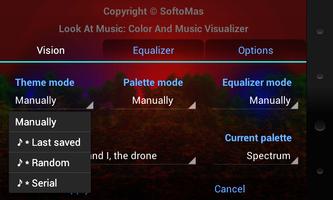 Color y Música Visualizador captura de pantalla 2