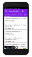 Loker Bandung স্ক্রিনশট 1