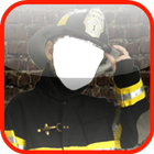 Fireman Uniform Photo Frames. icône