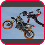Motorcross In Action Photo Frames