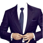 Man Suit Photo Frame icône