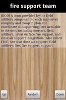 DOD Military Glossary Lite 스크린샷 1