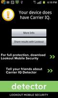 برنامه‌نما CarrierIQ Scanner & Protection عکس از صفحه