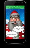 Funny Talking Santa Affiche