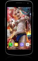 Harley Q Wallpapers Affiche