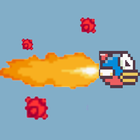 Pixel Guard : Explosive Flappy Bird أيقونة