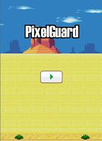 Pixel Guard : Explosive Flappy Bird Affiche