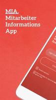 Mitarbeiter Informations App poster