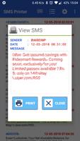 SMS Printer ảnh chụp màn hình 3