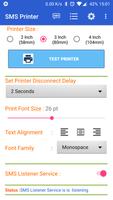 SMS Printer ảnh chụp màn hình 1