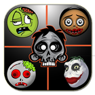 Scary Horror Sticker أيقونة